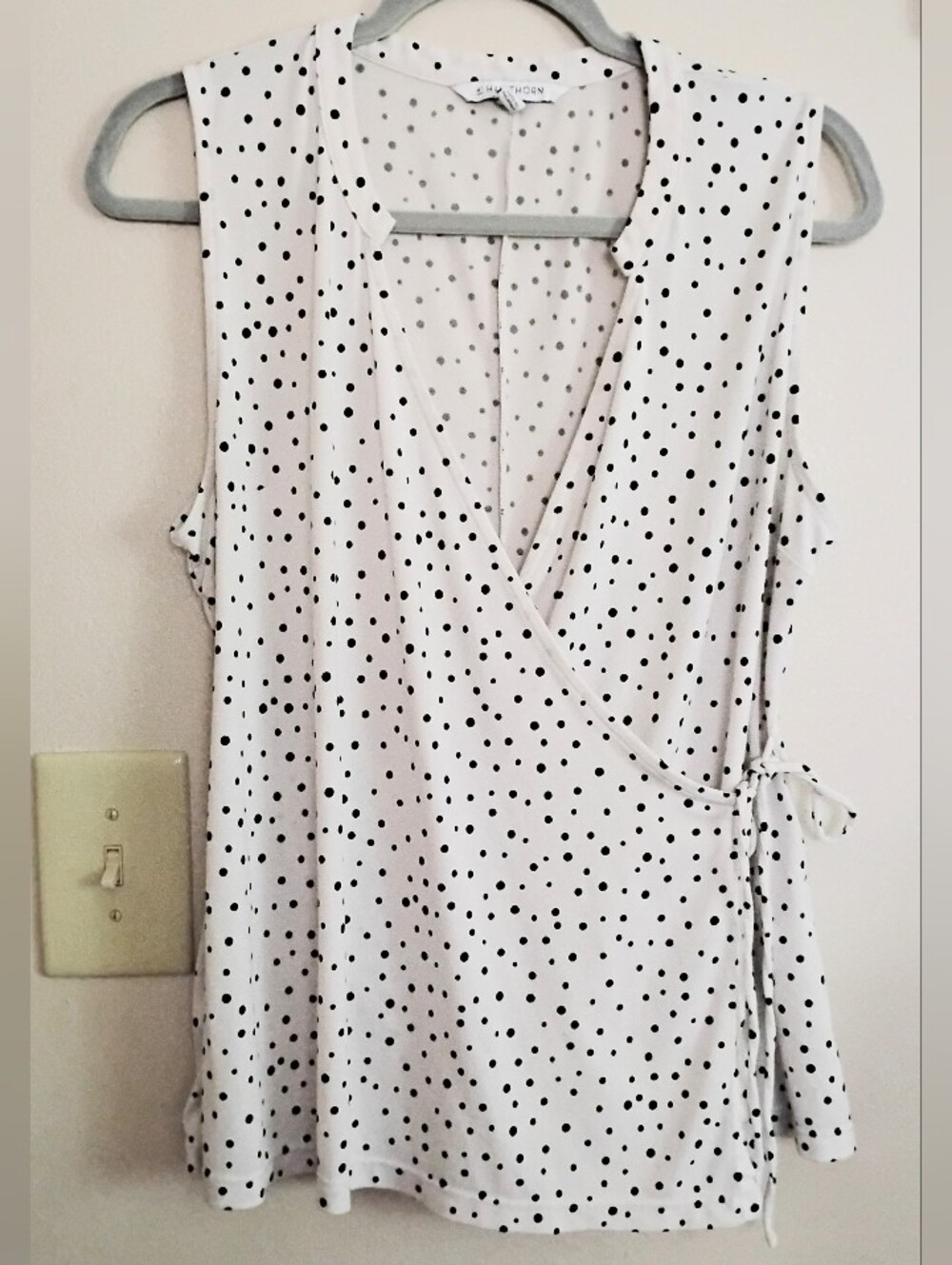 Polka dot Blouse (L)
